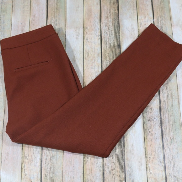 Ann Taylor Pants - Ann Taylor Slim Leg Dress Pants Flat Front Work